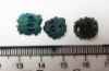 Picture of ANCIENT EGYPT - LOT OF 3 FAIENCE EYES OF HORUS. 600- 300 B.C