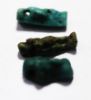 Picture of ANCIENT EGYPT. THREE FAIENCE AMULETS. 600 - 300 B.C