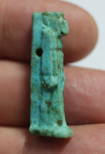 Picture of ANCIENT EGYPT. FAIENCE AMULET OF THOTH. 600 - 300 B.C