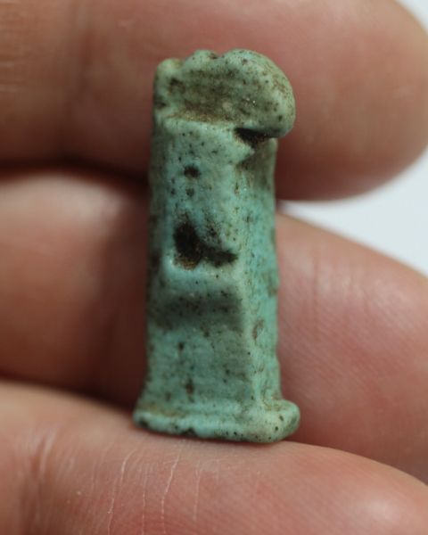 Picture of ANCIENT EGYPT. FAIENCE AMULET OF THOTH. 600 - 300 B.C