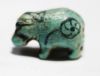 Picture of ANCIENT EGYPT. SMALL FAIENCE HIPPOPOTAMUS AMULET. 1900 B.C