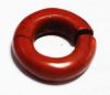 Picture of ANCIENT EGYPT. NEW KINGDOM LARGE RED JASPER HAIR RING. 1300 B.C