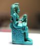 Picture of  ANCIENT EGYPT. LARGE ISIS NURSING HORUS AMULET .  600 - 300 B.C