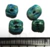 Picture of ANCIENT EGYPT.  FAIENCE VOTIVE EYE OF HORUS BEADS. PRE - 300 B.C