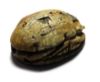 Picture of ANCIENT EGYPT. NEW KINGDOM STONE SCARAB. 1400 - 1200 B.C