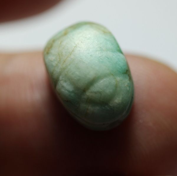 Picture of ANCIENT EGYPT, NEW KINGDOM STONE SCARAB. 14TH CENTURY BC .