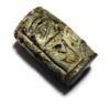 Picture of Ancient Egypt.  pseudo-hieroglypic cylinder seal made of steatite, Second Intermediate Period c. 1700–1550 BC 