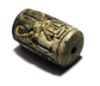 Picture of Ancient Egypt.  pseudo-hieroglypic cylinder seal made of steatite, Second Intermediate Period c. 1700–1550 BC 