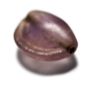 Picture of  ANCIENT EGYPT. NEW KINGDOM AMETHYST SEA SHELL BEAD. 1400 - 1200 B.C
