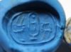 Picture of ANCIENT EGYPT. NEW KINGDOM LAPIS LAZULI SCARAB WITH THE NAME MEN-KA-RE. 14TH B.C