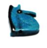 Picture of ANCIENT EGYPT. FAIENCE EYE OF HORUS AMULET. 600 - 300 B.C