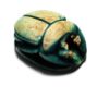 Picture of ANCIENT EGYPT. STONE  SCARAB. WITH THE NAME OF "HATSHEPSUT".  15TH CENT.  B.C