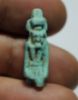 Picture of ANCIENT EGYPT.  UPPER HALF OF A  FAIENCE AMULET.  600 B.C