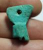Picture of ANCIENT EGYPT-  FAIENCE CROWN OF LOWER EGYPT AMULET. 600 B.C