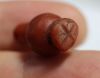 Picture of ANCIENT EGYPT.  18th DYNASTY AGATE POPPY SEED BEAD. 1400 B.C