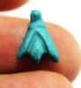 Picture of ANCIENT EGYPT, AMARNA FAIENCE LOTUS FLOWER AMULET. 1334 – 1325 BC .