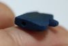 Picture of ANCIENT EGYPT.  FAIENCE EGYPTIAN BLUE EYE OF HORUS AMULET. NEW KINGDOM