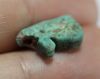 Picture of ANCIENT EGYPT.  FAIENCE EYE OF HORUS AMULET. 600 - 300 B.C