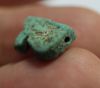 Picture of ANCIENT EGYPT.  FAIENCE EYE OF HORUS AMULET. 600 - 300 B.C