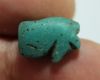 Picture of ANCIENT EGYPT.  GLASS EYE OF HORUS AMULET. 600 - 300 B.C