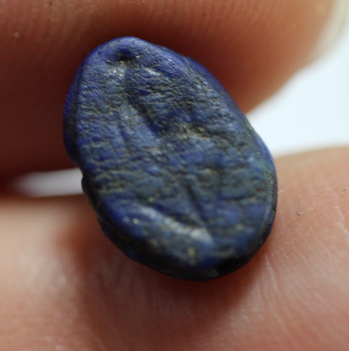 Acropolo. ANCIENT EGYPT. RARE NEW KINGDOM GLASS SCARAB 13TH CENTURY B.C ...