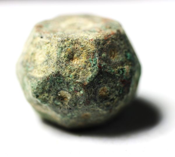 Picture of ANCIENT ISLAMIC BRONZE WEIGHT. 1 UNCIA, CHOICE QUALITY.   700 - 900 A.D