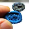 Picture of ANCIENT EGYPT. NEW KINGDOM. FAIENCE (EGYPTIAN BLUE) INTAGLIO. 1400 - 1200 B.C 