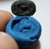 Picture of ANCIENT EGYPT. NEW KINGDOM. FAIENCE (EGYPTIAN BLUE) INTAGLIO. 1400 - 1200 B.C 