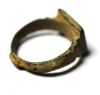 Picture of HOLY LAND. BYZANTINE OR ROMAN BRONZE RING. 300 - 600 A.D