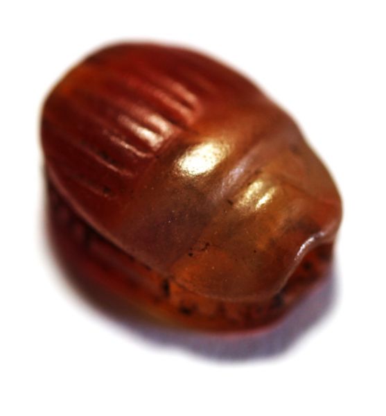 Picture of ANCIENT EGYPT. NEW KINGDOM. CARNELIAN SCARAB. 1250 B.C