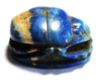 Picture of ANCIENT EGYPT.   LARGE LAPIS LAZULI HEART SCARAB.   15TH CENTURY B.C. Ankheseamun