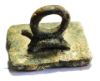 Picture of  LATE ROMAN/ BYZANTINE. BRONZE BREAD STAMP.   Joy [and] Health.  500 - 600 A.D