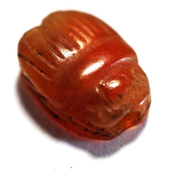 Picture of ANCIENT EGYPT. CARNELIAN SCARAB. 1250 B.C. NEW KINGDOM