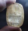 Picture of ANCIENT EGYPT. LARGE NEW KINGDOM ROCK CRYSTAL STONE HEART SCARAB. 1250 B.C