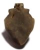 Picture of ANCIENT EGYPT. RARE AMETHYST STONE HEART AMULET. 1250 B.C