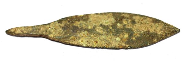 Picture of ANCIENT HOLY LAND. BRONZE ARROW HEAD. 1200 - 900 B.C  CANAANITE