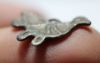Picture of ANCIENT BYZANTINE SILVER PENDANT. DOVE. 800 - 1000 A.D