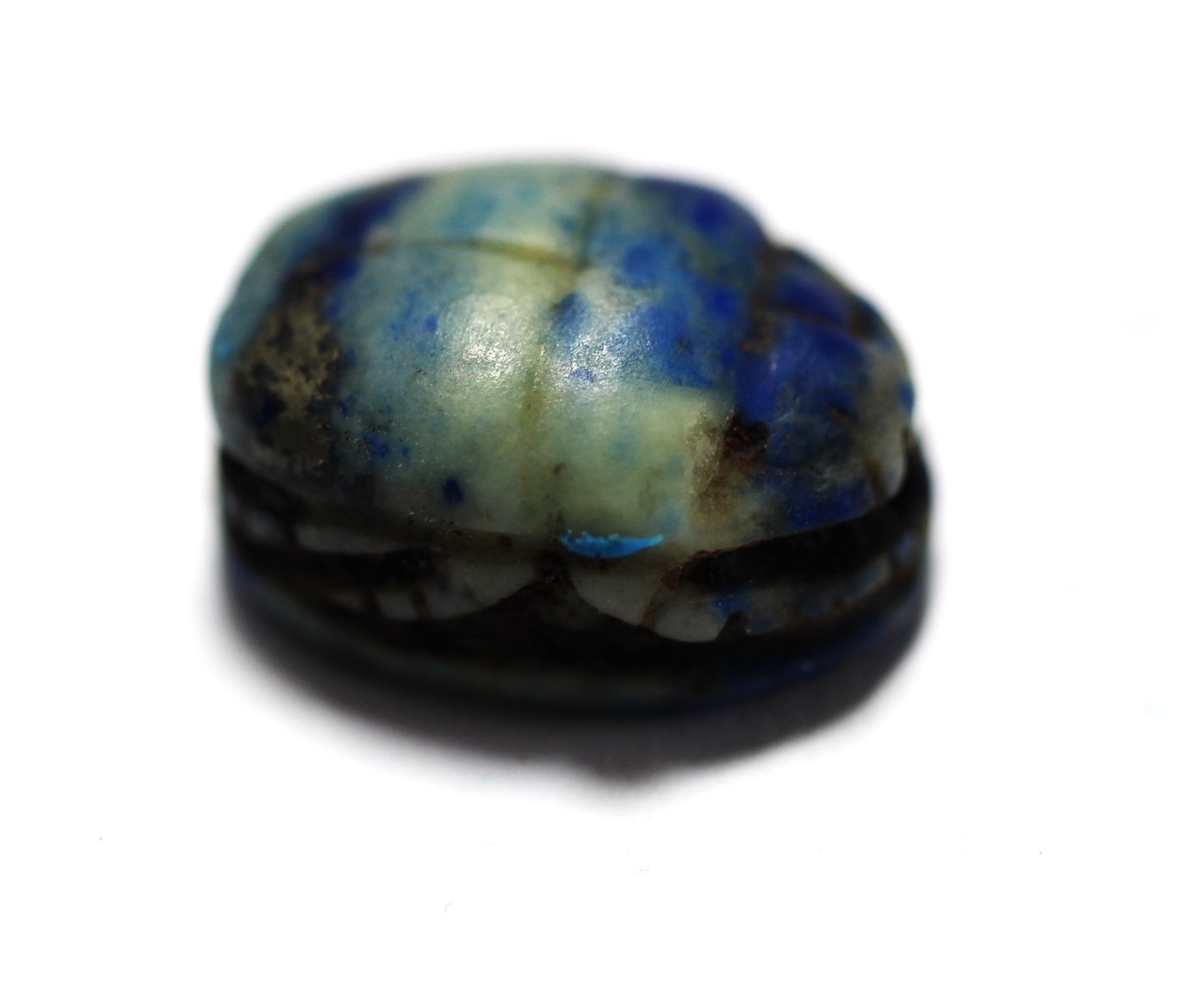 Acropolo. ANCIENT EGYPT , NEW KINGDOM LAPIS LAZULI SCARAB. 1400 B.C