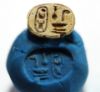 Picture of ANCIENT EGYPT , NEW KINGDOM STONE  SCARAB. 1400 B.C.  KING THUTMOSES III's NAME