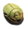 Picture of ANCIENT EGYPT , NEW KINGDOM FAIENCE SCARAB. 1400 B.C