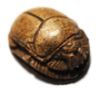 Picture of ANCIENT EGYPT. STONE SCARAB. THUTMOSES III's NAME. 15TH CENTURY B.C