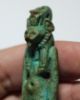 Picture of ANCIENT EGYPT. FAIENCE AMULET OF SEKHMET. 1060 - 600 B.C THIRD INTERMEDIATE PERIOD.