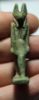 Picture of ANCIENT EGYPT. FAIENCE ANUBIS AMULET. 600 - 300 B.C