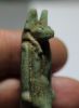 Picture of ANCIENT EGYPT. FAIENCE ANUBIS AMULET. 600 - 300 B.C