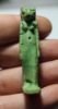 Picture of ANCIENT EGYPT. FAIENCE LION HEADED DEITY  AMULET. 600 - 300 B.C
