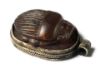 Picture of ANCIENT EGYPT. STONE & SILVER SCARAB PENDANT. 1250 B.C