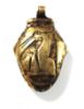 Picture of ANCIENT EGYPT. GOLD HEART AMULET WITH IBIS. 1250 B.C