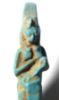Picture of ANCIENT FAIENCE ISIS NURSING BABY HORUS AMULET, 600 - 300 B.C