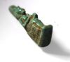 Picture of ANCIENT EGYPT.  FAIENCE ISIS NURSING BABY HORUS AMULET. 600 - 300 B.C