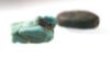 Picture of  Ancient Egypt. New Kingdom. 1400 - 1200 B.C. Lot of two Faience  Scaraboids